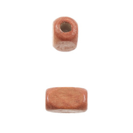 1110-2210-SAC - Bille de Bois Rectangle 5X8MM Orange 90gr 1110-2210-SAC,Billes,rectangle or,montreal, quebec, canada, beads, wholesale