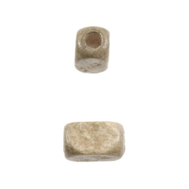 1110-2212-SAC - Bille de Bois Rectangle 5X8MM Kaki Pâle 90gr 1110-2212-SAC,Kaki,montreal, quebec, canada, beads, wholesale