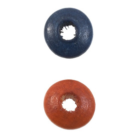1110-2238-SAC - Bille de Bois Disque 4X8MM Mixte 90gr 1110-2238-SAC,25.4x8,montreal, quebec, canada, beads, wholesale