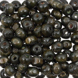 1110-240101-0806 - Wood Bead Round 8mm dark brown 1bag 100gr (app 544pcs) 1110-240101-0806,Beads,Wood,Painted,montreal, quebec, canada, beads, wholesale