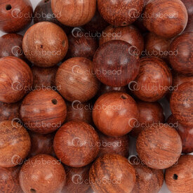 1110-241001-1202 - Wood Bead Round Blood Sandal Wood 12mm 1bag 90gr (appr 100pcs) 1110-241001-1202,Beads,Wood,montreal, quebec, canada, beads, wholesale