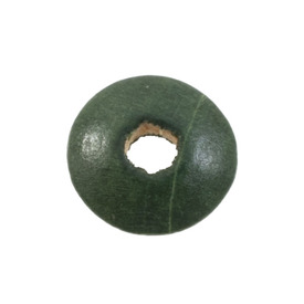 *DB-1110-2588-BOX - Wood Bead Spacer 10X3MM Green 90gr *DB-1110-2588-BOX,Dollar Bead - Wood,montreal, quebec, canada, beads, wholesale
