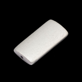 *DB-1110-8007-06 - Wood Bead Rectangle Puffed 19X40MM Silver 10pcs *DB-1110-8007-06,Beads,10pcs,Wood,Bead,Wood,Wood,19X40MM,Rectangle,Puffed,Grey,Silver,China,Dollar Bead,10pcs,montreal, quebec, canada, beads, wholesale
