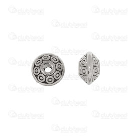 1111-0196-WH - Metal Bead Round With Engraved Design 7mm Antique Nickel 1.5mm Hole 50pcs 1111-0196-WH,Beads,Round,50pcs,Bead,Metal,Metal,7mm,Round,Round,With Engraved Design,Antique Nickel,1.5mm hole,China,50pcs,montreal, quebec, canada, beads, wholesale