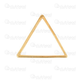 1111-0822-GL - Metal Ring Flat Triangle 17x20mm Gold Wire size 1mm 50pcs 1111-0822-GL,Findings,Rings,Others,Metal,Ring,Triangle,Flat,17X20MM,Yellow,Gold,Metal,Wire Size 1mm,50pcs,China,montreal, quebec, canada, beads, wholesale