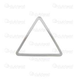 1111-0822-WH - Metal Ring Flat Triangle 17x20mm Natural Wire Size 1x1mm 50pcs 1111-0822-WH,Beads,Metal,Geometric forms,50pcs,Metal,Ring,Triangle,Flat,17X20MM,Grey,Natural,Metal,Wire Size 1x1mm,50pcs,montreal, quebec, canada, beads, wholesale