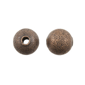 1111-0922-OXCO - Metal Bead Round Stardust 8MM Antique Copper Nickel Free 100pcs 1111-0922-OXCO,Beads,Metal,Stardust,Bead,Metal,Metal,8MM,Round,Round,Stardust,Brown,Copper,Antique,Nickel Free,montreal, quebec, canada, beads, wholesale