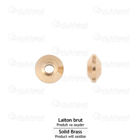 1111-1102-0404 - Solid Brass Bead Spacer Saucer 4x2mm Natural 1.2mm Hole 100pcs 1111-1102-0404,Beads,100pcs,Solid Brass,Bead,Spacer,Metal,Solid Brass,4X2MM,Round,Saucer,Yellow,Natural,1.2mm Hole,China,montreal, quebec, canada, beads, wholesale