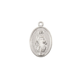 1111-1222-WH - Metal Pendant Oval Religious 16X25MM Nickel 10pcs 1111-1222-WH,Pendants,Metal,Oval,Pendant,Metal,Metal,16X25MM,Oval,Religious,Grey,Nickel,China,10pcs,montreal, quebec, canada, beads, wholesale