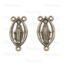 1111-1226-OXBR - Metal Pendant Rosary Center 13x24mm Antique Brass 10pcs  Theme: Religious 1111-1226-OXBR,Beads,Metal,Others,10pcs,Pendant,Rosary Center,Metal,Metal,13X24MM,Antique Brass,China,10pcs,Theme: Religious,montreal, quebec, canada, beads, wholesale