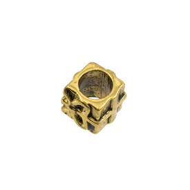 1111-1318-OXGL - Bille de Métal Cylindre de Fantaisie Carré 8MM Or Antique Trou Large 20pcs 1111-1318-OXGL,Billes,Style européen,Métal,Bille,Métal,Métal,8MM,Cylindre de Fantaisie,Carré,Or,Antique,Large Hole,Chine,20pcs,montreal, quebec, canada, beads, wholesale