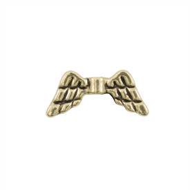 1111-1328-OXGL - Metal Bead Angel Wings 10X20MM Antique Gold 50pcs 1111-1328-OXGL,50pcs,10X20MM,Bead,Metal,Metal,10X20MM,Angel Wings,Gold,Antique,China,50pcs,montreal, quebec, canada, beads, wholesale
