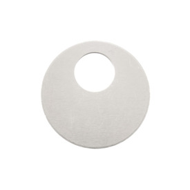 *1111-1708-WH - Nickel Silver Stamping Disc Washer Round 7/8" / 22.2MM Nickel 6pcs USA *1111-1708-WH,montreal, quebec, canada, beads, wholesale
