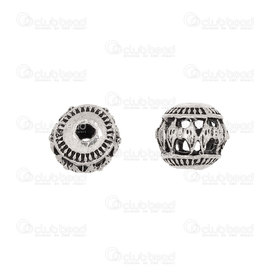 1111-2020 - Metal Bille Gourou 8.5mm Motif Aile Nickel 10pcs 1111-2020,montreal, quebec, canada, beads, wholesale