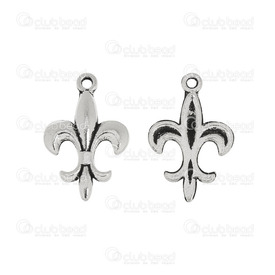 1111-5000-012 - Metal Pendant French Lily 18x12mm Antique Nickel Flat Back 50pcs 1111-5000-012,Pendants,Metal,50pcs,Pendant,Metal,Metal,18x12mm,French Lily,Antique Nickel,Flat Back,China,50pcs,montreal, quebec, canada, beads, wholesale