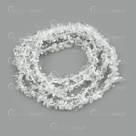 1112-0107-2 - Bille de Pierre Fine Naturelle Morceau Quartz Clair Corde de 32 Pouces 1112-0107-2,pierre quartz clair,montreal, quebec, canada, beads, wholesale