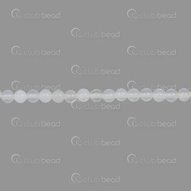 1112-0603-4MM - Bille de Pierre Fine Naturelle Quartz Blanc Rond 4mm Trou 0.5mm Corde de 15po 1112-0603-4MM,quartz mat,15.5'' String,Quartz Blanc,Bille,Naturel,Pierre Fine,4mm,Rond,Rond,Chine,15.5'' String,Quartz Blanc,montreal, quebec, canada, beads, wholesale