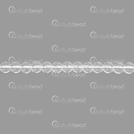 1112-0605-6MM - Reconstructed Semi Precious Stone Bead Crystal Quartz Round 6mm 0.8mm Hole 15in String 1112-0605-6MM,15.5'' String,Bead,Reconstituted,Natural,Semi-precious Stone,6mm,Round,Round,China,15.5'' String,Crystal Quartz,montreal, quebec, canada, beads, wholesale