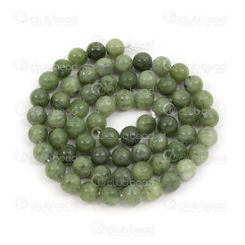 1112-0618-6MM - Natural Semi Precious Stone Bead Chinese Nephrite Round 6mm 0.8mm Hole 15.5" String 1112-0618-6MM,Nephrite,Bead,Natural,Semi-precious Stone,6mm,Round,Round,China,15.5'' String,Chinese Nephrite,montreal, quebec, canada, beads, wholesale