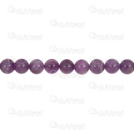 1112-0639-8MM - Natural Semi-Precious Stone Bead Prestige Round 8mm Amethyst 0.8mm Hole 15in String (app45pcs) India 1112-0639-8MM,Bead,Prestige,Natural,Natural Semi-Precious Stone,8MM,Round,Round,Mauve,0.8mm Hole,India,15in String (app45pcs),Amethyst,montreal, quebec, canada, beads, wholesale
