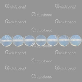 1112-0643-10MM - Reconstructed Semi Precious Stone Bead Opaline Round 10mm 1mm Hole 15.5" String 1112-0643-10MM,opaline,montreal, quebec, canada, beads, wholesale