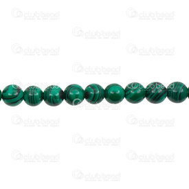1112-0667-8MM - Reconstructed Semi Precious Stone Bead Green Malachite Round 8mm 0.8mm Hole 15.5" String 1112-0667-8MM,Semi Precious Stone Bead round,8MM,Bead,Natural,Semi-precious Stone,8MM,Round,Green,China,15'' String,Malachite,montreal, quebec, canada, beads, wholesale