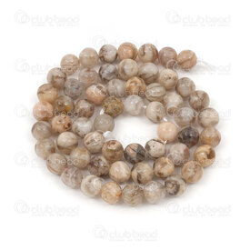 1112-0678-6mm - Natural Semi Precious Stone Bead Prestige Feldspar Round Calibrated 6mm 0.8mm Hole 15in string 1112-0678-6mm,1112-06,montreal, quebec, canada, beads, wholesale