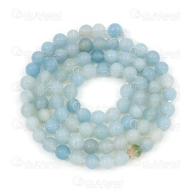 1112-0705-1-4mm - Natural Semi Precious Stone Bead Prestige Amazonite Round 4mm 0.5mm Hole 15.5" String 1112-0705-1-4mm,High quality line,montreal, quebec, canada, beads, wholesale
