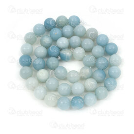 1112-0705-1-8mm - Natural Semi Precious Stone Bead Prestige Amazonite Round 8mm 0.8mm Hole 15.5" String 1112-0705-1-8mm,High quality line,montreal, quebec, canada, beads, wholesale