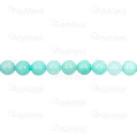 1112-0705-8MM - Natural Semi Precious Stone Bead Amazonite Round 8mm 0.8mm Hole 15.5" String 1112-0705-8MM,1112-,16'' String,Round,8MM,Bead,Natural,Semi-precious Stone,8MM,Round,Round,China,16'' String,Amazonite,montreal, quebec, canada, beads, wholesale