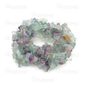 1112-0708-CHIPS - Semi-precious Stone Bead Chip Fluorite 32'' String 1112-0708-CHIPS,montreal, quebec, canada, beads, wholesale