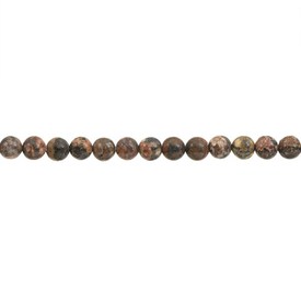 1112-0716-8MM - Natural Semi Precious Stone Bead Leopard Skin Jasper Round 8mm 0.8mm Hole 15in String 1112-0716-8MM,js,Semi-precious Stone,Leopard Skin Jasper,Bead,Natural,Semi-precious Stone,8MM,Round,Round,China,15.5'' String,Leopard Skin Jasper,montreal, quebec, canada, beads, wholesale