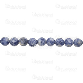 1112-0727-8MM - Bille de Pierre Fine Naturelle Lapis Lazuli Denim Rond 8mm Trou 0.8mm Corde de 15po 1112-0727-8MM,pierre lapis lazuli,8MM,Bille,Naturel,Pierre Fine,8MM,Rond,Rond,Chine,15.5'' String,Lapis Lazuli Denim,montreal, quebec, canada, beads, wholesale