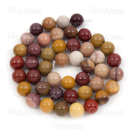 1112-0734-8MM - Natural Semi-Precious Stone Bead Prestige Round 8mm Mookaite 0.8mm Hole 15in String (app45pcs) Brazil 1112-0734-8MM,Mookaite,Bead,Prestige,Natural,Natural Semi-Precious Stone,8MM,Round,Round,Mix,0.8mm Hole,Brazil,15in String (app45pcs),Mookaite,montreal, quebec, canada, beads, wholesale