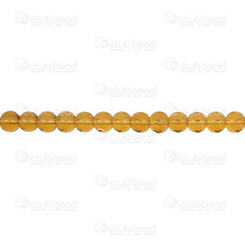 1112-0741-6MM - Semi-precious Stone Bead Round 6MM Topaz 15.5'' String 1112-0741-6MM,Clearance by Category,Semi-Precious Stones,montreal, quebec, canada, beads, wholesale