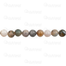 1112-0760-8mm - Natural Semi-Precious Stone Bead Prestige Bamboo Leaf Agate Round 8mm Bamboo Leaf Agate 0.8mm Hole 15in String (app45pcs) Indonesia 1112-0760-8mm,bambou,Bead,Prestige,Natural,Natural Semi-Precious Stone,8MM,Round,Round,Brown,0.8mm Hole,Indonesia,15in String (app45pcs),Bamboo Leaf Agate,montreal, quebec, canada, beads, wholesale