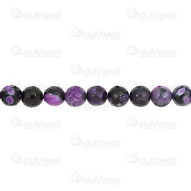 1112-0768-8mm - Natural Semi-Precious Stone Bead Prestige Fire Agate Faceted Round 8mm Fire Agate Purple 0.8mm Hole 15in String (app45pcs) 1112-0768-8mm,8MM,Natural Semi-Precious Stone,Faceted,Bead,Prestige,Natural,Natural Semi-Precious Stone,8MM,Round,Round,Faceted,Mauve,Purple,0.8mm Hole,montreal, quebec, canada, beads, wholesale