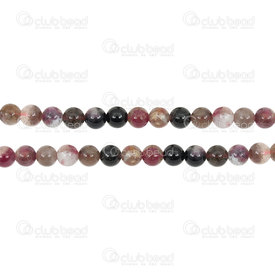 1112-0778-6mm - Bille de Pierre Fine Naturelle Premium Tourmaline Rond Calibré 6mm Trou 0.8mm Corde 15,5po (env70pcs) 1112-0778-6mm,Billes,Pierres,Fines,Bille,Premium,Naturel,Natural Semi-Precious Stone,Calibrated 6mm,Rond,Rond,Mix,0.8mm Hole,Chine,15.5in String (app70pcs),montreal, quebec, canada, beads, wholesale