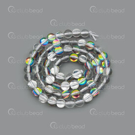 1112-0783-AB-6mm - Semi-Precious Stone Bead Synthetic Moonstone Round 6mm Synthetic Moonstone Crystal AB 0.8mm Hole 15in String (app64pcs) 1112-0783-AB-6mm,Beads,6mm,Bead,Natural,Semi-precious Stone,6mm,Round,Round,Mix,Crystal AB,0.8mm Hole,China,15in String (app64pcs),Synthetic Moonstone,montreal, quebec, canada, beads, wholesale