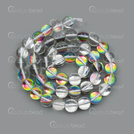 1112-0783-AB-8mm - Bille de Pierre Fine Pierre de Lune Synthétique Rond 8mm Crystal AB Trou 0.8mm Corde 15po (env45pcs) 1112-0783-AB-8mm,8MM,Bille,Naturel,Pierre Fine,8MM,Rond,Rond,Mix,Crystal AB,0.8mm Hole,Chine,15in String (app45pcs),Synthetic Moonstone,montreal, quebec, canada, beads, wholesale
