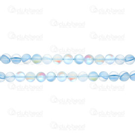 1112-0785-M-6mm - Semi-Precious Stone Bead Synthetic Moonstone Round 6mm Synthetic Moonstone Blue Matt 0.8mm Hole 15in String (app64pcs) 1112-0785-M-6mm,6mm,Bead,Natural,Semi-precious Stone,6mm,Round,Round,Blue,Blue,Matt,0.8mm Hole,China,15in String (app64pcs),Synthetic Moonstone,montreal, quebec, canada, beads, wholesale