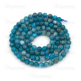 1112-0789-B-4mm - Natural Semi-Precious Stone Bead Prestige Apatite Grade B Round 4mm Apatite 0.5mm Hole 15in String (app90pcs) Brazil 1112-0789-B-4mm,Beads,4mm,Bead,Prestige,Natural,Natural Semi-Precious Stone,4mm,Round,Round,Grade B,Blue,0.5mm Hole,Brazil,15in String (app90pcs),montreal, quebec, canada, beads, wholesale