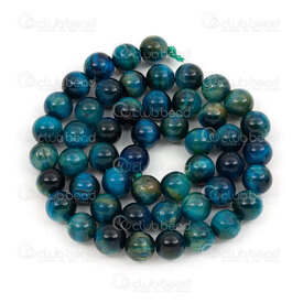1112-0797-8mm - Natural Semi-Precious Stone Bead Prestige Tiger Eye Round 8mm Tiger Eye Chrysolite 0.8mm Hole 15in String (app45pcs) Brazil 1112-0797-8mm,pendentif,8MM,Bead,Prestige,Natural,Natural Semi-Precious Stone,8MM,Round,Round,Blue,Chrysolite,0.8mm Hole,Brazil,15in String (app45pcs),montreal, quebec, canada, beads, wholesale