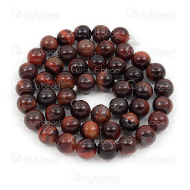 1112-0806-8MM - Natural Semi Precious Stone Bead Tiger Eye Red Dyed Round 8mm 0.8mm Hole 15.5'' String 1112-0806-8MM,15.5'' String,Red Tiger eye,Bead,Natural,Semi-precious Stone,8MM,Round,Round,China,15.5'' String,Red Tiger eye,montreal, quebec, canada, beads, wholesale