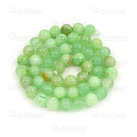 1112-0810-8mm - Natural Semi-Precious Stone Bead Prestige Chalcedony Round 8mm Chalcedony Green 0.8mm Hole 15in String (app45pcs) Mexico 1112-0810-8mm,Beads,8MM,Bead,Prestige,Natural,Natural Semi-Precious Stone,8MM,Round,Round,Green,Green,0.8mm Hole,Mexico,15in String (app45pcs),montreal, quebec, canada, beads, wholesale