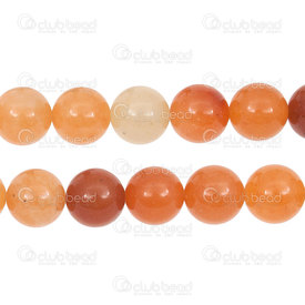 1112-0811-12mm - Semi-precious Stone Bead Round 12mm Carnelian 15.5'' String 1112-0811-12mm,Beads,montreal, quebec, canada, beads, wholesale