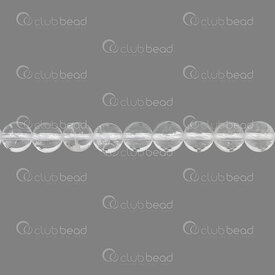 1112-0815-8mm - Natural Semi-Precious Stone Bead Prestige White Quartz Round 8mm White Quartz Clear 0.8mm Hole 15in String (app38pcs) Brazil 1112-0815-8mm,1112-0,Bead,Prestige,Natural,Natural Semi-Precious Stone,8MM,Round,Round,Colorless,Clear,0.8mm Hole,Brazil,15in String (app38pcs),White Quartz,montreal, quebec, canada, beads, wholesale