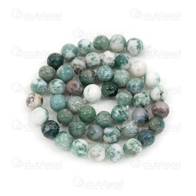 1112-0818-8mm - Natural Semi-Precious Stone Bead Prestige Tree Agate Round 8mm Tree Agate 0.8mm Hole 15in String (app45pcs) India 1112-0818-8mm,Beads,8MM,Bead,Prestige,Natural,Natural Semi-Precious Stone,8MM,Round,Round,Green,0.8mm Hole,India,15in String (app45pcs),Tree Agate,montreal, quebec, canada, beads, wholesale