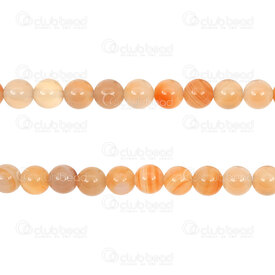 1112-0847-8mm - Bille de Pierre Fine Naturelle Agate Rouge Rond 8mm Trou 0.8mm Corde de 15po 1112-0847-8mm,agate rouge 8mm,montreal, quebec, canada, beads, wholesale