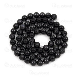 1112-0863-6mm - Natural Semi-Precious Stone Bead Prestige Black Obsidian Round 6mm Black Obsidian 0.8mm Hole 15in String (app64pcs) Mexico 1112-0863-6mm,Beads,Stones,Round,15in String (app64pcs),Bead,Prestige,Natural,Natural Semi-Precious Stone,6mm,Round,Round,Black,0.8mm Hole,Mexico,montreal, quebec, canada, beads, wholesale